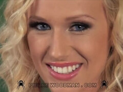 アナル, デカパイ, ブロンド, イマラチオ, ダブル開発, Hd, ピアス, 三人