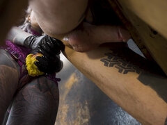 Anal, Blonde, En levrette, Branlette thaïlandaise, Hd, Tatouage, Nénés