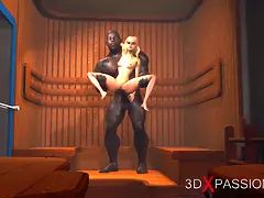 18 jaar, 3 dimensionaal, Badkamer, Zwart, Extreem, Monster, Tiener, Tiner anaal