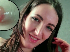 Liz Rainbow In Small Puffy Tits British Babe Sucks My Cock