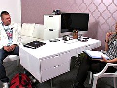 Leie, Blondine, Hardcore, Lingerie, Masturbation, Büro, Pornostars