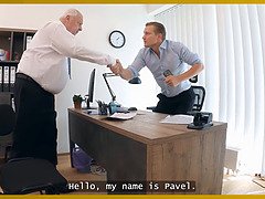 Tschechisch, Hd, Büro, Realität, Verführt, Rasiert, Tätowierung, Titten