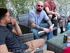 Catch cheating, evil angel, double penetration