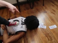 デカパイ, フェラチオ, バック, フェムドム, 眼鏡, ペニス, ポリス, 奴隷