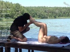 Pieds, Allemand, Esclave, Adolescente