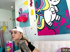 Anal, Rubia, Polla, Hd, Coño, Desnudarse, Estriptis, Tatuaje