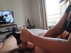 素人, カップル, イく瞬間, 彼女, 手コキする, オナニー, タトゥー