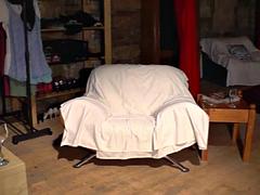 Sexy blondie does strip at the first CASTING of her life: Amateur, Babe  Blonde Porn