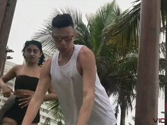 Beso negro, Playa, Culo grande, Verga grande, Mamada, Novia, Tatuaje, Adolescente