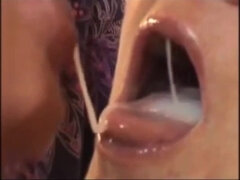Pijpbeurt, Compilatie, Sperma, Sperma in mond, Sperma shot, Huisgemaakt