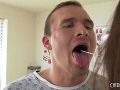 Big-Titted MILF Doctor McKenzie Lee Cures Isaac X With a Strap-On Pegging