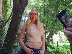 Leie, Paar, Aufs gesicht abspritzen, Jeans, Im freien, Öffentlich, Jungendliche (18+), Tanga