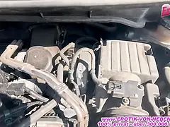 Grosse titten, Auto, Deutsch, Hd, Schlampe