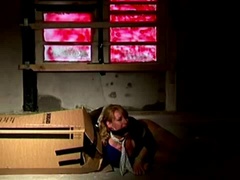 Sadomasoquismo, Amarrada, Morena, Vestidas, Hembra, Flaco, Medias largas, Atada