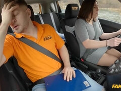 フェラチオ, 茶髪の, 車, 顔射, ハードコア, アウトドア, タトゥー, オッパイの