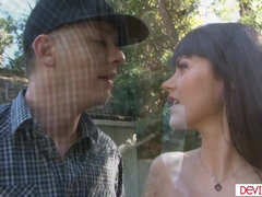 Анальный секс, Большой член, Большие сиськи, Член, Секс без цензуры, Мастурбация, Бритые, Жена