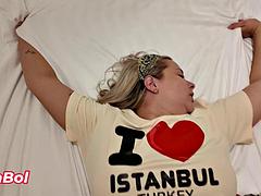 Leie, Blondine, Vollbusig, Handjob, Hardcore, Hd, Hotel, Türkisch