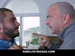Stepnephew gets taboo sex therapy from stepaunt Trinity St Clair's massive tits and shaved pussy