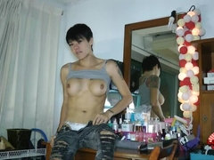 Adorable, Asiatique, Futanari, Transsexuelle