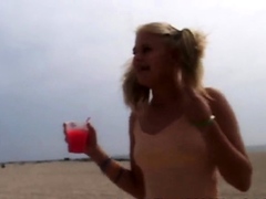 Blonde, Doigter, Masturbation, De plein air, Softcore, Solo, Adolescente