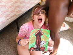 18, デカチン, ブロンド, バック, 自然山雀, ガリガリ, ティーン, オッパイの