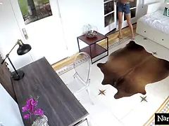 Blowjob, Brunette, Caught, Doggystyle, Masturbation, Petite, Riding, Skinny