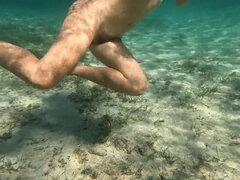 4k Underwater Totally Naked # Close Up Pee On Camera