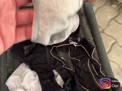 Любители, Застукали, Грязь, Ласковые ручки, Мастурбация, На природе, Трусики, На публике