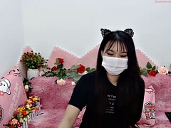 Asiatisch, Grosse titten, Besamung, Masturbation, Öffentlich, Solo, Netzkamera