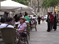 Nana, Bondage domination sadisme masochisme, Brunette brune, Habillées, De plein air, Public, Pute, Fessée