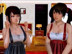 3d, デカチン, フェラチオ, 医者, ゲーム, オナニー, 淫乱熟女, 母