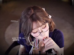 Amateur, Asiatique, Nana, Gros seins, Sucer une bite, Branlette thaïlandaise, Masturbation, Nénés