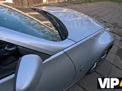 Auto, Gehörnter ehemann, Süss, Tschechisch, Freundin, Hardcore, Pov, Muschi