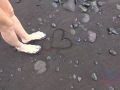 Amateur, Brunette, Fingering, Outdoor, Pov, Public, Squirting, Tits