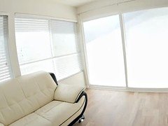Blasen, Braunhaarige, Spermaladung, Aufs gesicht abspritzen, Pov, Rasiert, Tätowierung, Titten