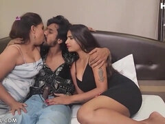 2 Sexy Desi MILFS Have A Threesome - Indian