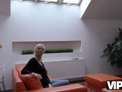 素人, ブロンド, フェラチオ, カップル, チェコ, お金, ティーン, 妻