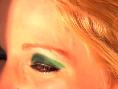 Enthousiasteling, Blond, Pijpbeurt, Sperma shot, Handbeurt, Gezichtspunt, Ruw