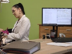 18, 面接, フェラチオ, 茶髪の, カップル, チェコ, Hd, お金