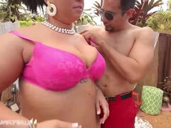 Chica, Culo grande, Tetas grandes, Mamada, Linda, Sexo duro, Hd, Al aire libre