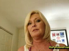 Leie, Blasen, Besamung, Schmuddelige sprache, Selbstgemacht, Milf, Taboo