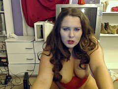 Livvie Locke smoking & riding her dildo