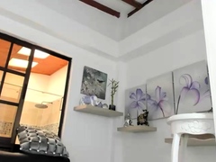 Grosser schwanz, Grosse titten, Spermaladung, Masturbation, Transfrau, Solo