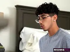 デカパイ, ブロンド, フェラチオ, 熟年, 淫乱熟女, 妊娠, 義母, 禁句