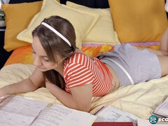 18, 茶髪の, 汚れた　, オナニー, オマンコ, 剃毛, 一人, ティーン