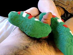 Babes, Blowjob, Foot fetish, Redhead