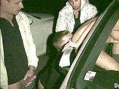 Blasen, Auto, Gruppensex, Orgie, Zierlich, Öffentlich, Muschi, Jungendliche (18+)