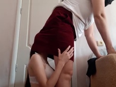 お尻, デカパイ, 共学, Hd, なめる, 淫乱熟女, スカート, 生徒