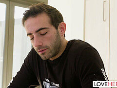 LoveHerFeet - Stepson drives his stepmom Raegan Foxx crazy on foot ride