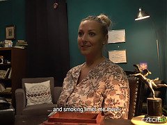 Enthousiasteling, Grote kont, Grote mammen, Blond, Tsjechisch, Fetisj, Rijpe lesbienne, Natuurlijke tieten